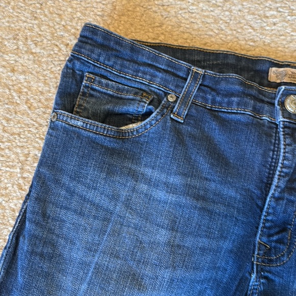 Nine West Vintage America Vintage Boho Bootcut Medium Wash Jeans - Picture 3 of 7